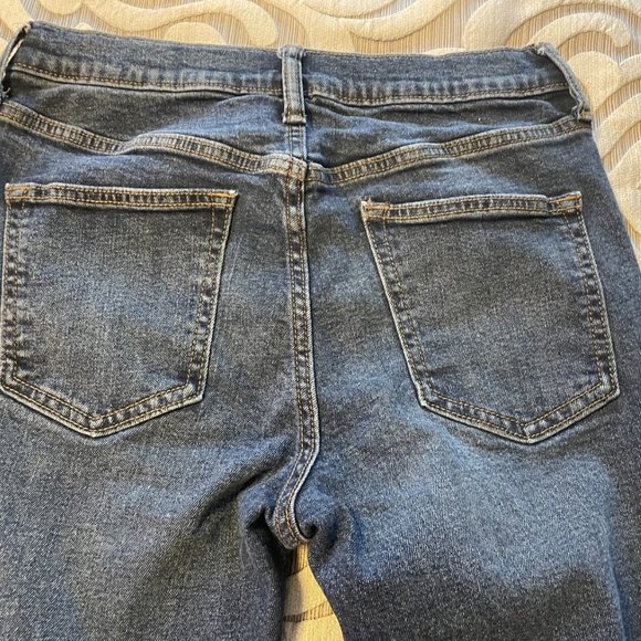 Lot of 2 Boys Old Navy Straight Leg Blue Jeans Size 14 EUC Bundle - Picture 5 of 7